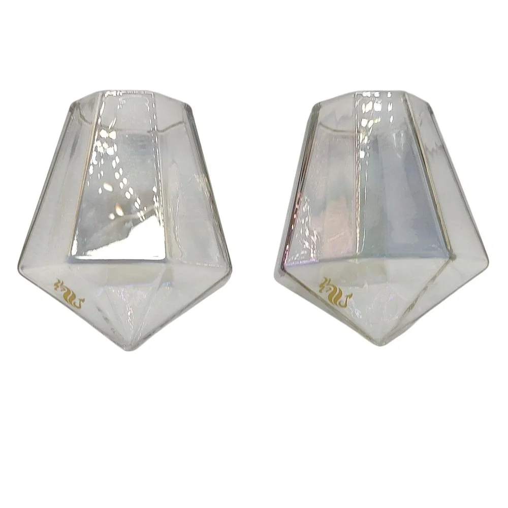 Dragon Glass Whiskey Glasses‎ Diamond Collection Spill Proof Barware Set of Two